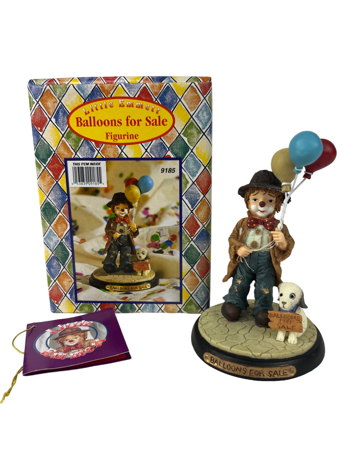 Little Emmett Kelly Jr. Balloons For Sale Figurine NIB