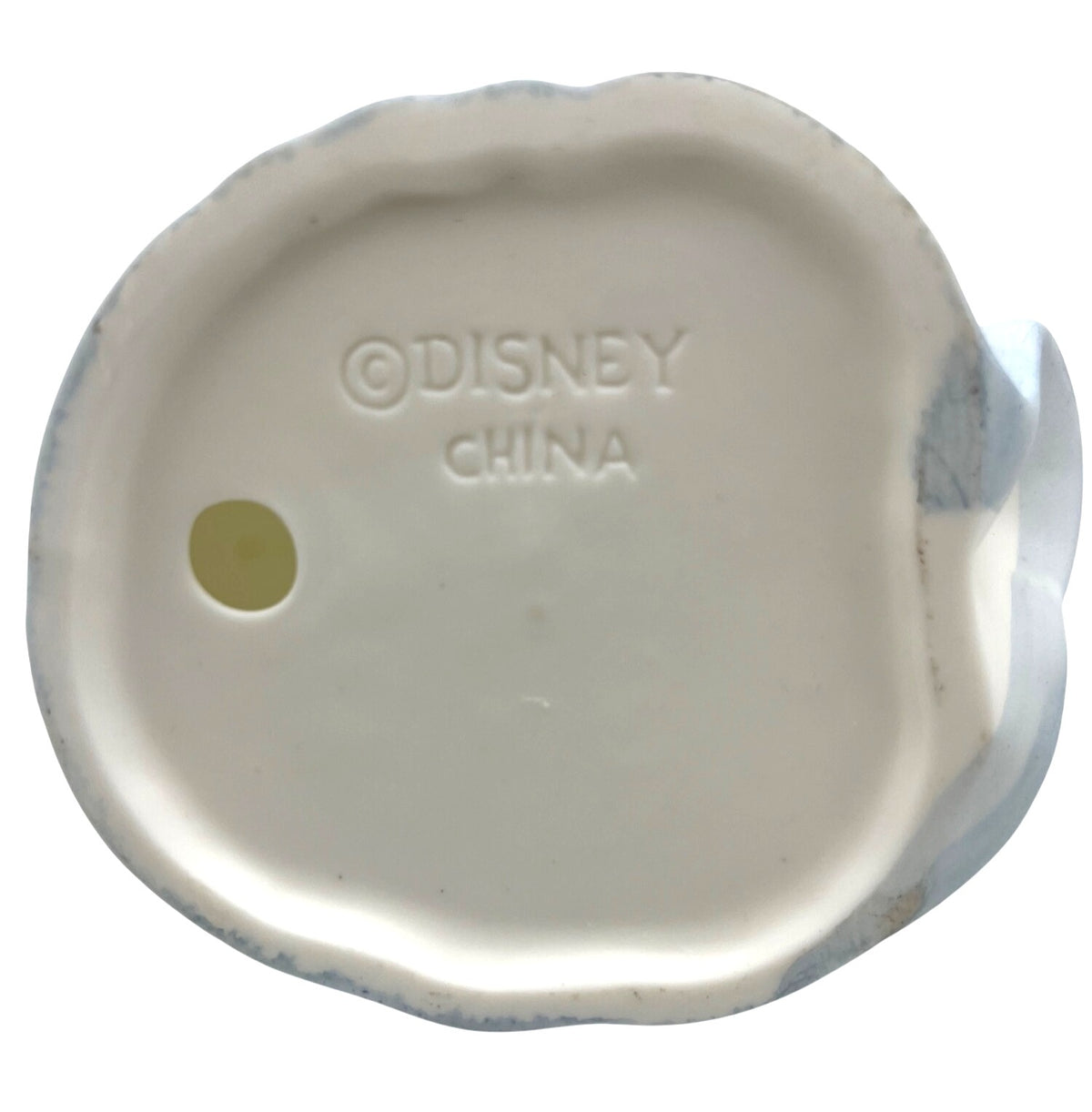 Disney Cinderella Ceramic Figurine Blue & White 5" x 5"