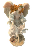 Seraphim Classics Avalon "Free Spirit" 1998 Limited Edition Large Angel Figurine w Certificate 11.5" tall