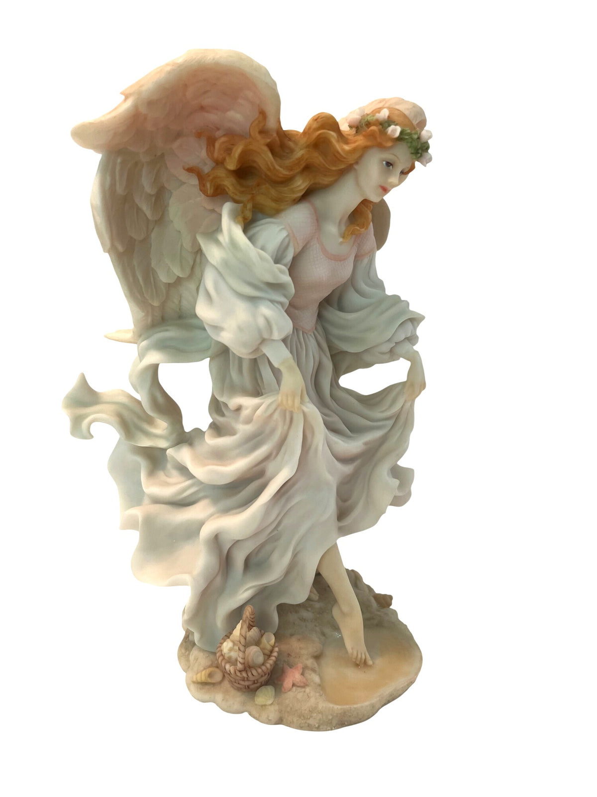 Seraphim Classics Avalon "Free Spirit" 1998 Limited Edition Large Angel Figurine w Certificate 11.5" tall