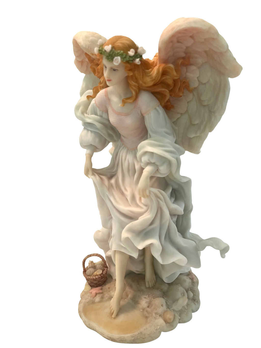 Seraphim Classics Avalon "Free Spirit" 1998 Limited Edition Large Angel Figurine w Certificate 11.5" tall