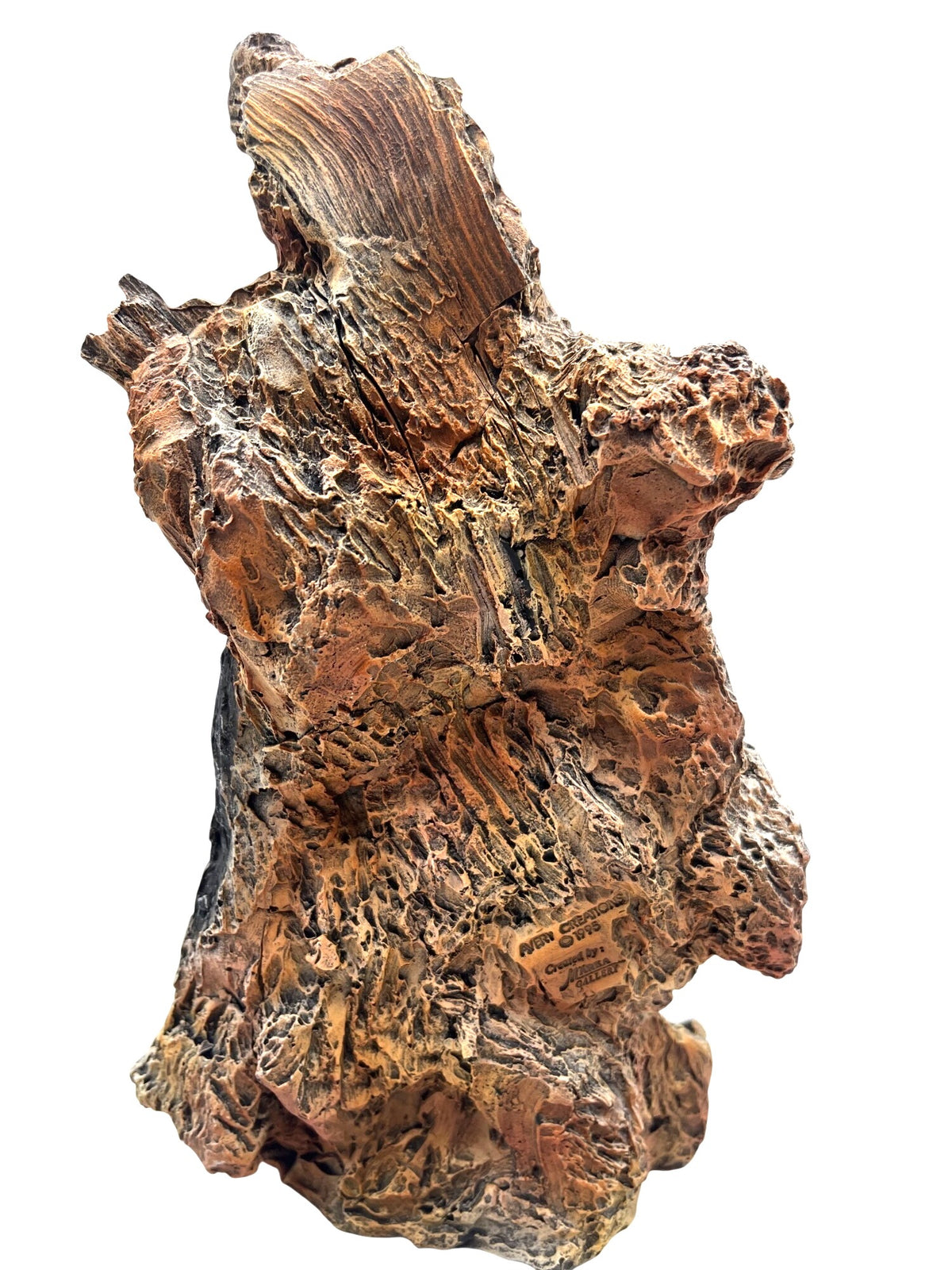 Native American Eagle Warrior Bust By Marka Gallery 1995  Avery Creations  Detailed Resin Sculpture 10.5" tall