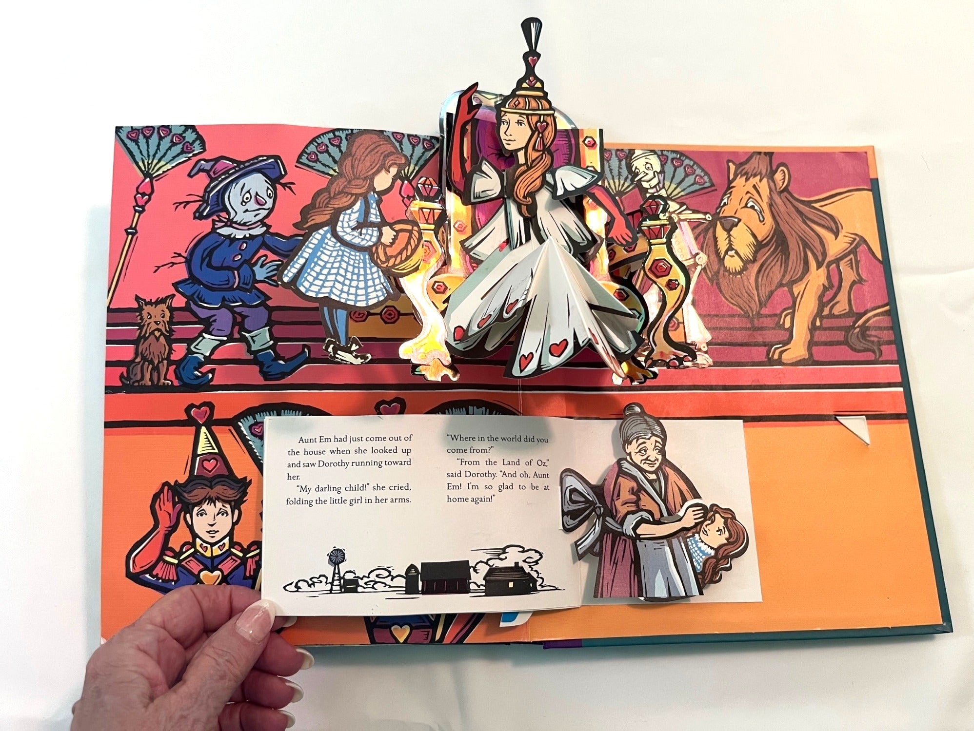 The Wonderful Wizard Of Oz Pop-Up Book By L. Frank Baum With Art By Robert Sabuda