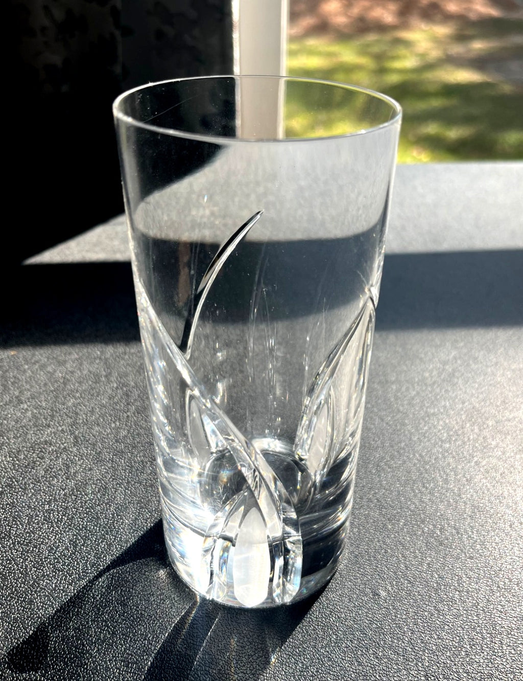 Grosestto by DaVinci Lead Crystal Hiball Glasses 8 oz.