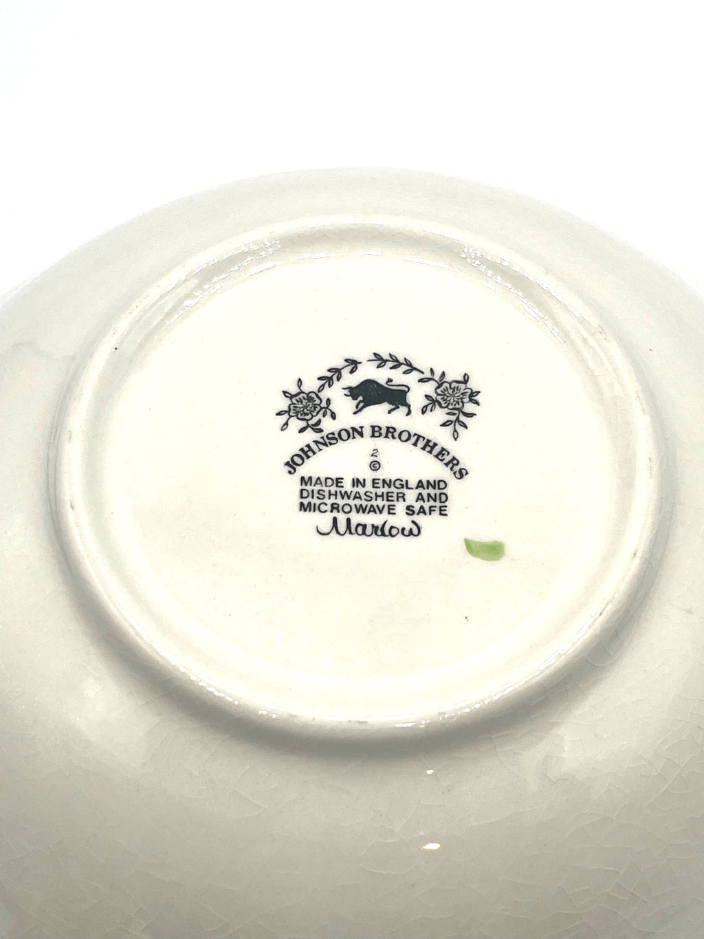 Johnson Brothers Marlow Floral Scalloped Edge Bowl Made In England 8"