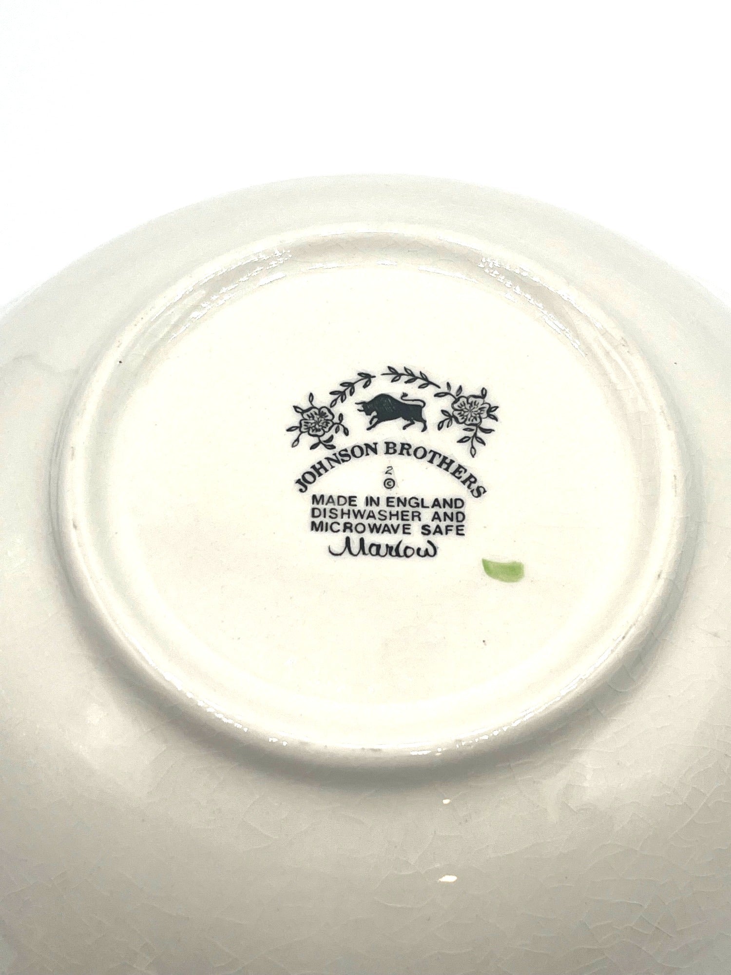Johnson Brothers Marlow Floral Scalloped Edge Bowl Made In England 8"