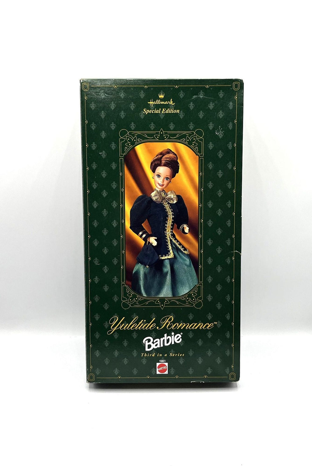 Vintage Barbie Doll 1996 Yuletide Romance Barbie Third in Special Edition Series Created for Hallmark. 11" tall