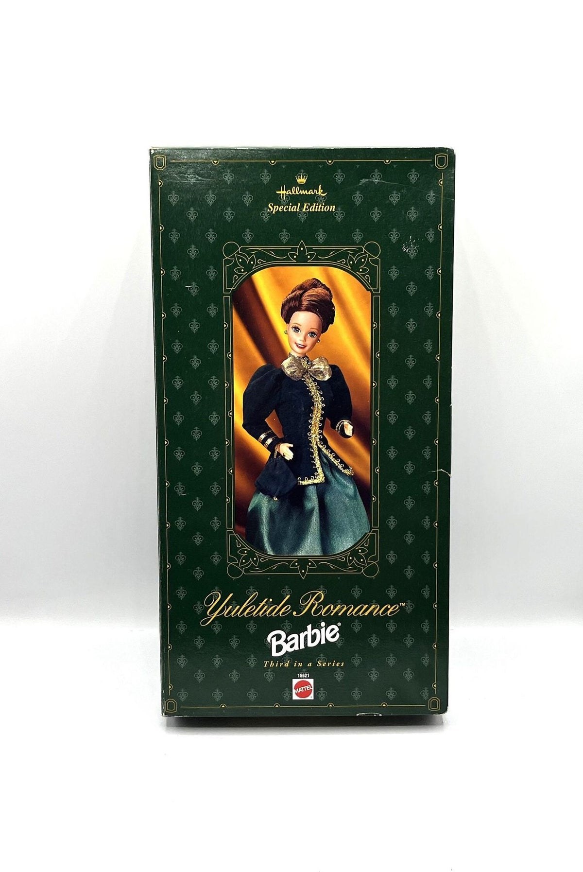 Vintage Barbie Doll 1996 Yuletide Romance Barbie Third in Special Edition Series Created for Hallmark. 11" tall