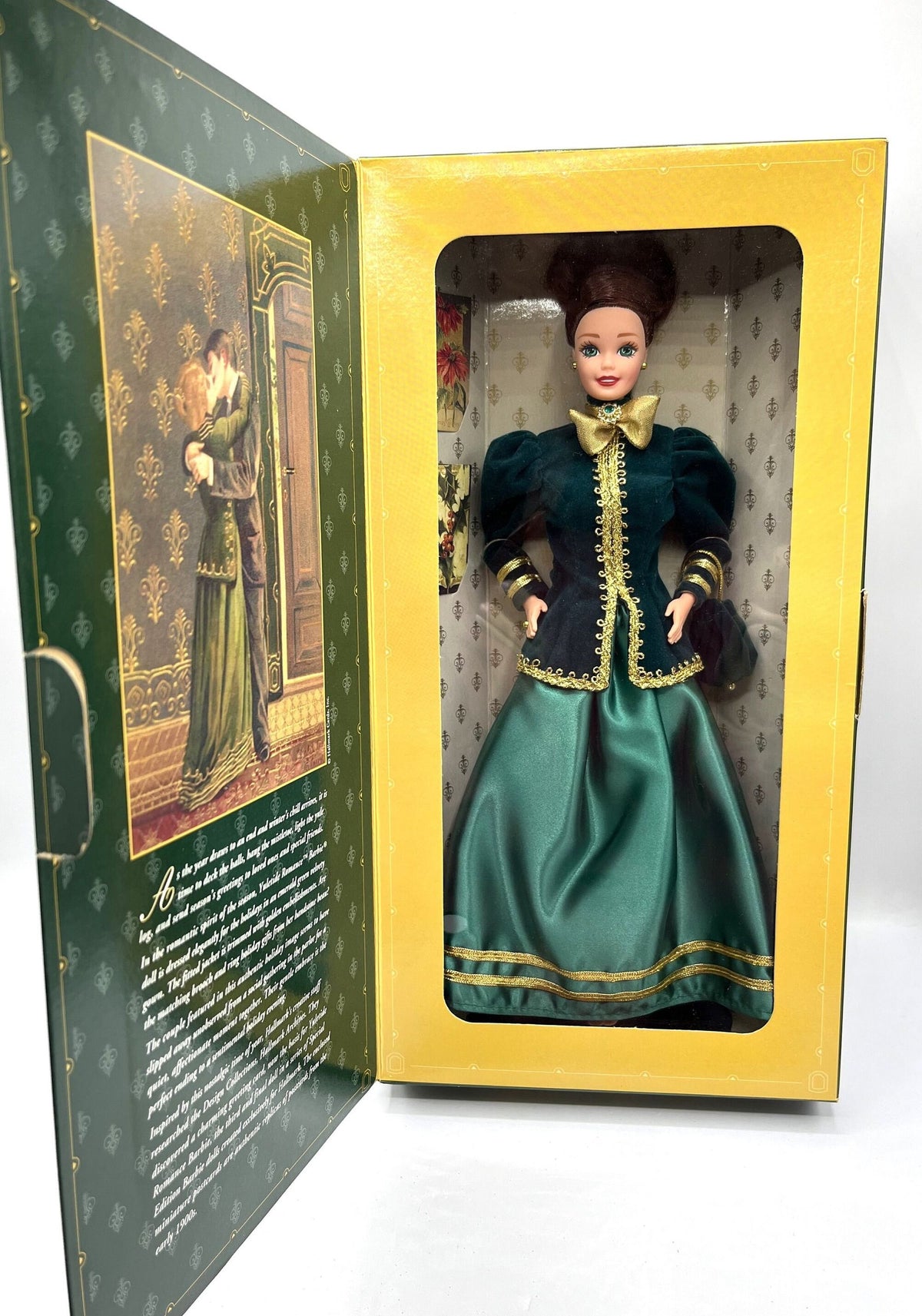 Vintage Barbie Doll 1996 Yuletide Romance Barbie Third in Special Edition Series Created for Hallmark. 11" tall