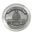 Washington D.C. Commemorative Coin With Landmarks In Clear Protective Case 1.75"