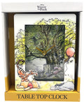 Disney Winnie The Pooh and Friends Tabletop Clock With Analog Display & Colorful Cartoon Design 8" high