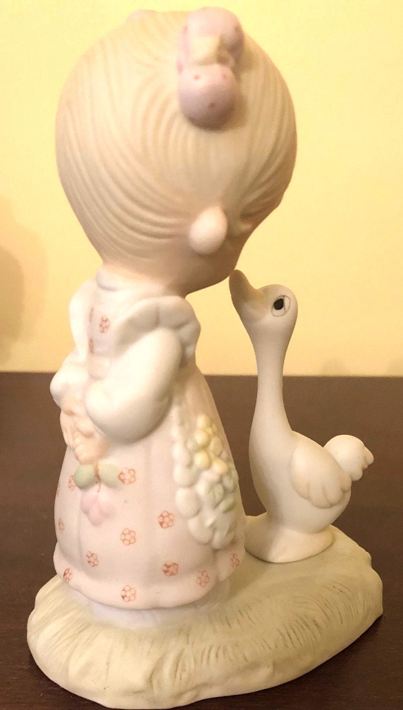 Vintage 1978 Precious Moments figurine "Make A Joyful Noise"  One of the first 21 original figurines, now retired.  Excellent Condition.