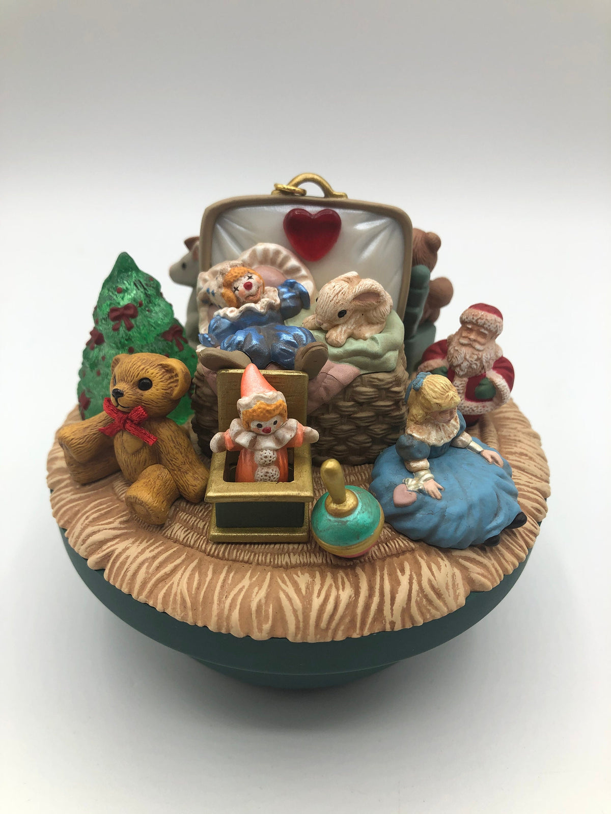 Vintage Hallmark Victorian Toy Box Keepsake Ornament with light, motion and music.  Magic Special Edition. In Original Box.