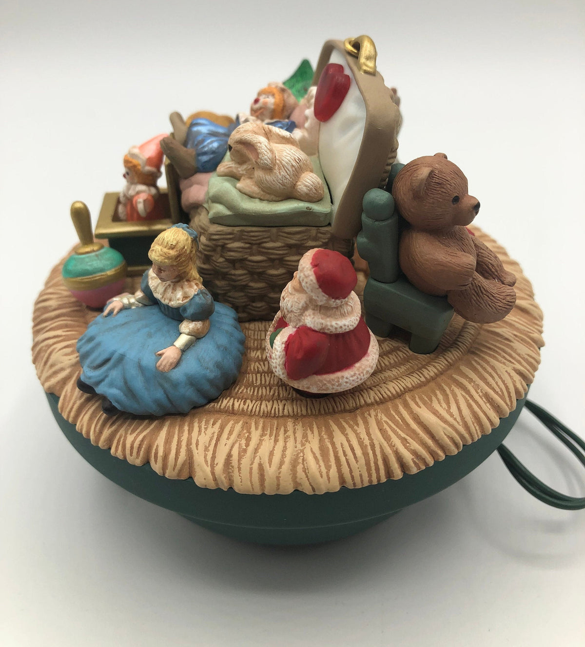 Vintage Hallmark Victorian Toy Box Keepsake Ornament with light, motion and music.  Magic Special Edition. In Original Box.