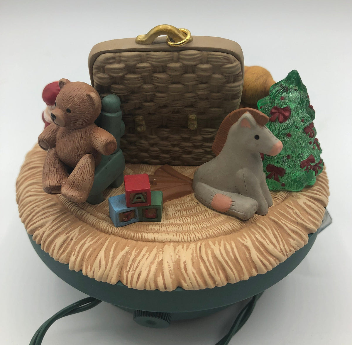 Vintage Hallmark Victorian Toy Box Keepsake Ornament with light, motion and music.  Magic Special Edition. In Original Box.
