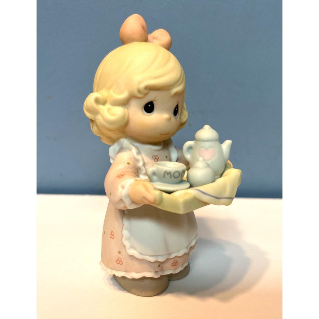 Precious Moments Figurine Mom You're My Special-Tea 1998 With Original Box 4.5" tall