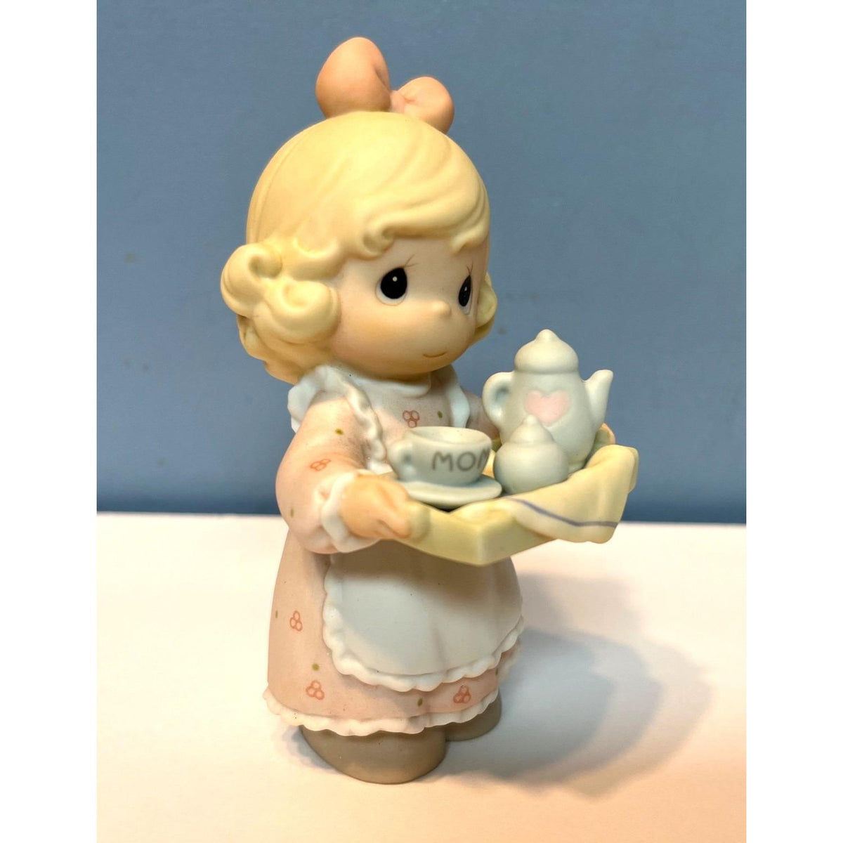 Precious Moments Figurine Mom You're My Special-Tea 1998 With Original Box 4.5" tall