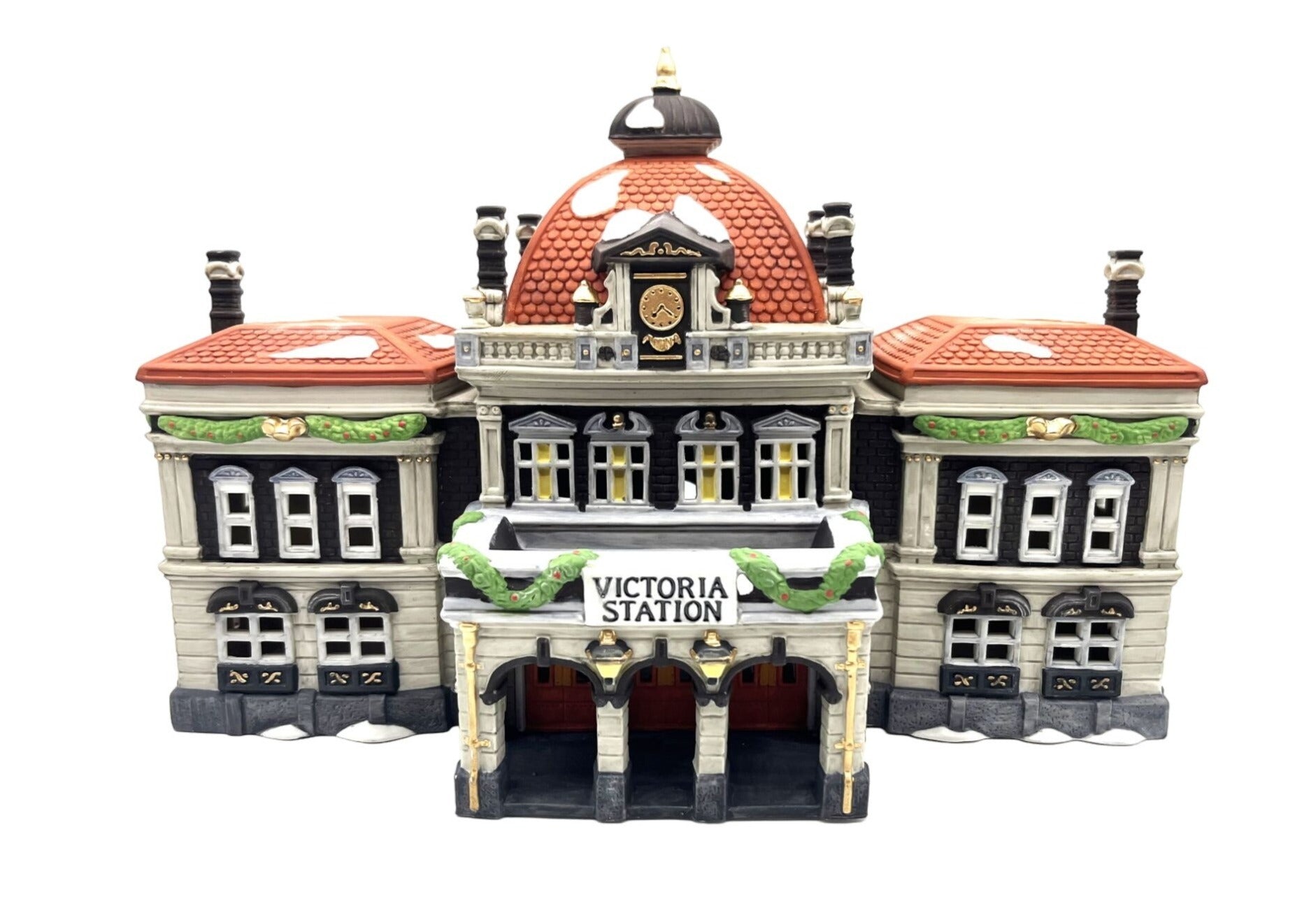Department 56 Dickens' Village Victoria Station Lighted Building