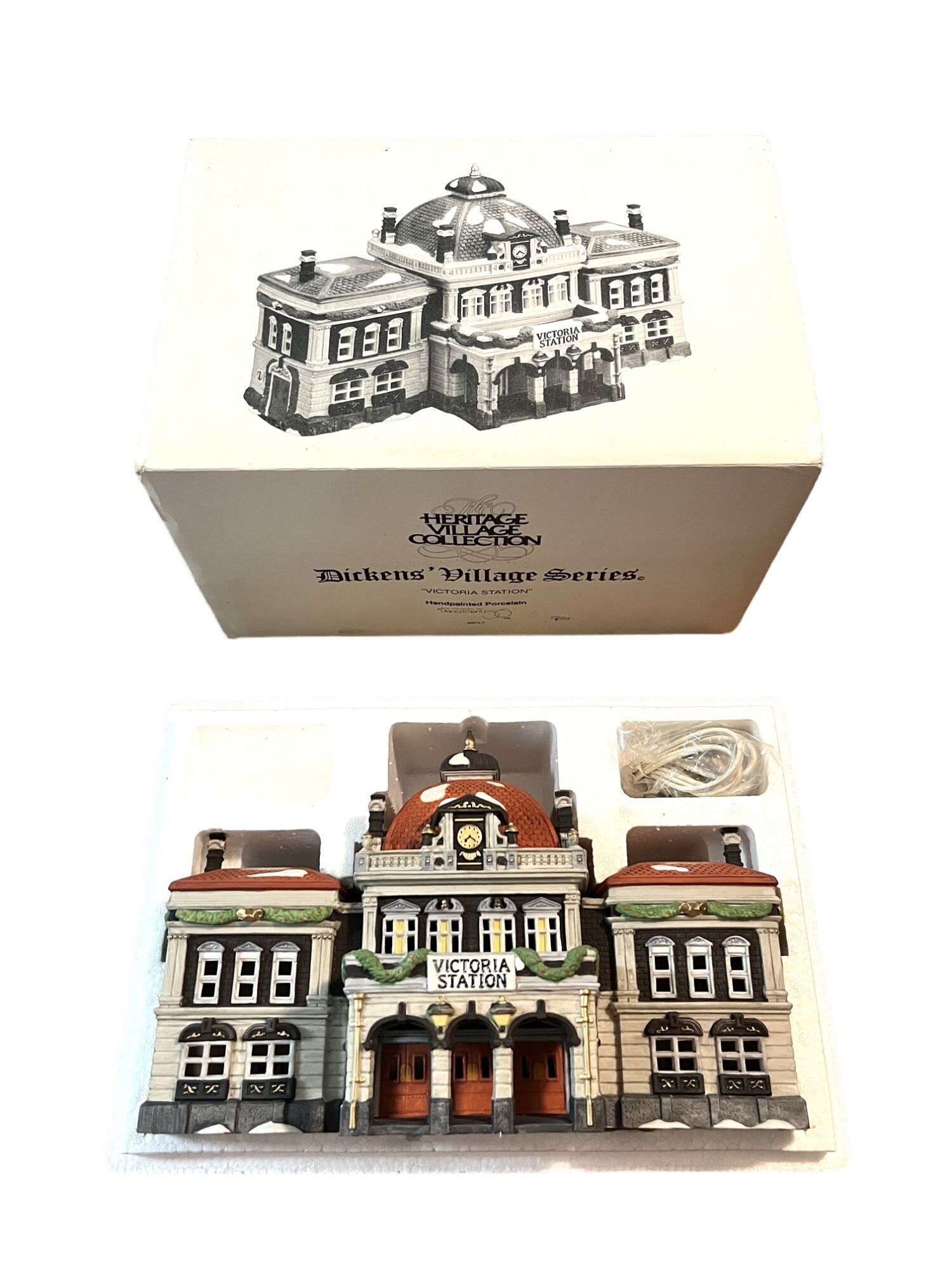 Department 56 Dickens' Village Victoria Station Lighted Building