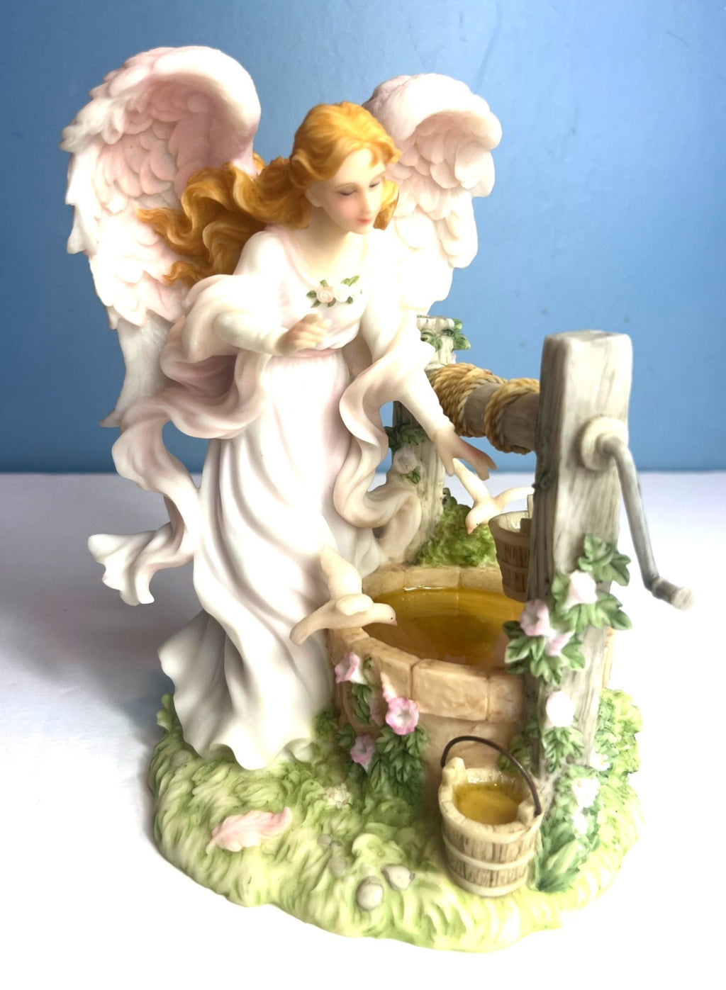 Seraphim Classics Alexandra "Endless Dreams" 1998 Special Event Angel Figurine With Well By Roman Inc.
