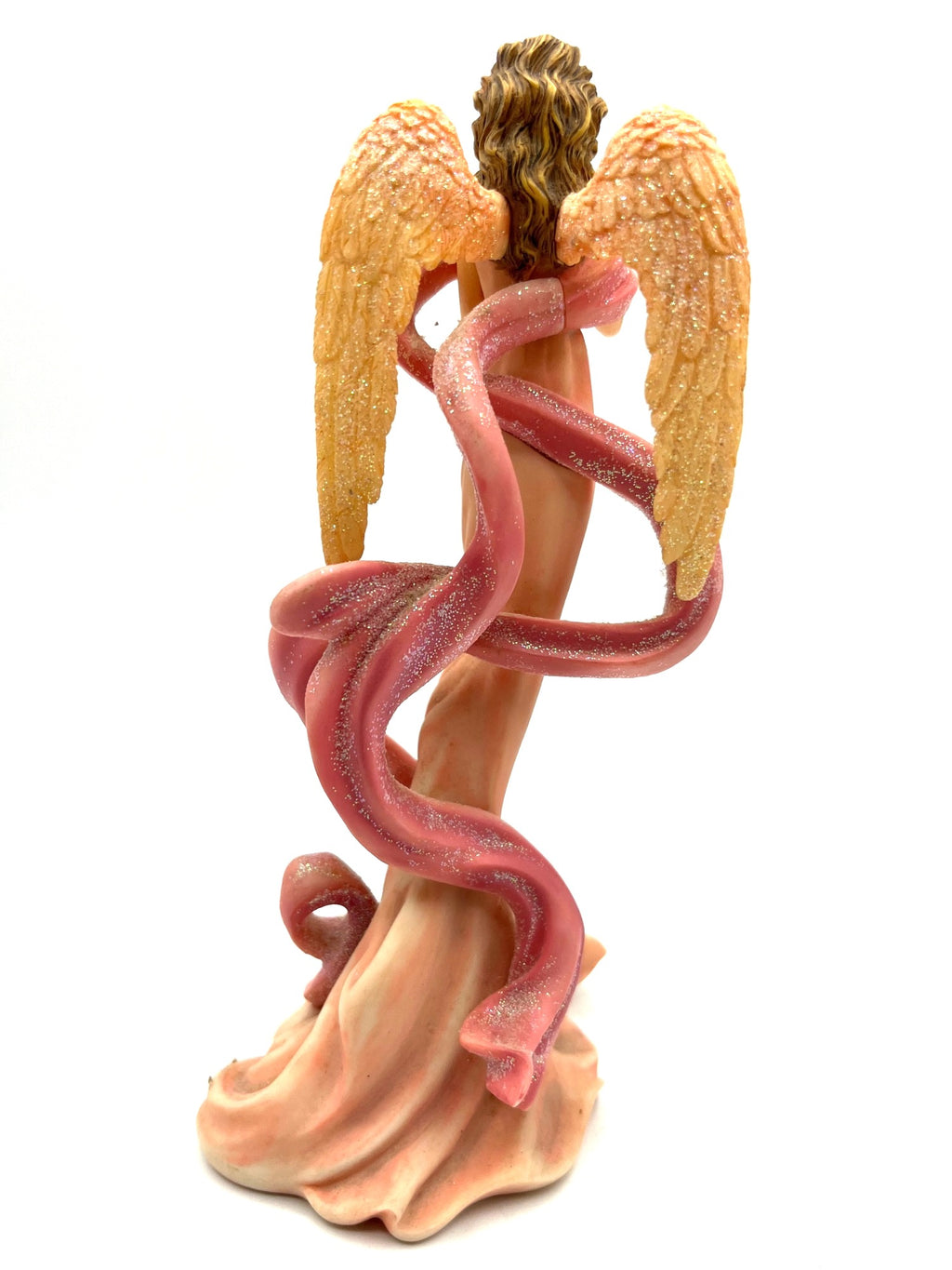 Thomas Kinkade Angel Of Faith Figurine Messengers From Above Collection No. 5853A Limited Edition 7.5 Inch Resin Sculpture