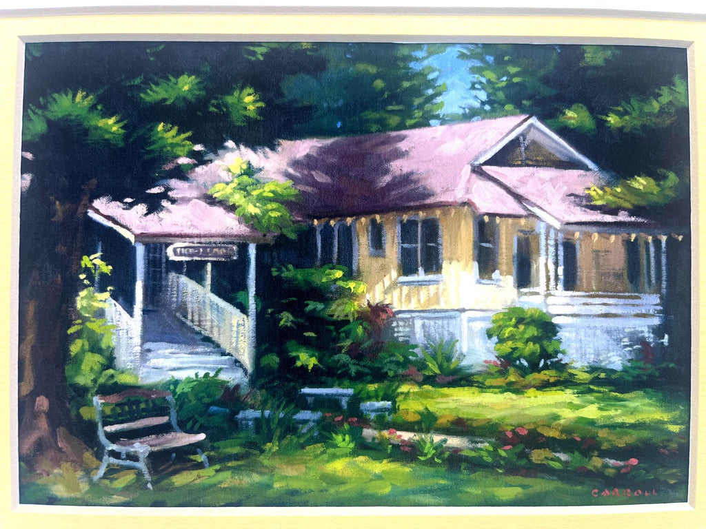 Hotel Lana'i Art Print By Mike Carroll On Matted Fine Art Paper 8 x 10"