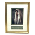 Framed Art Print Portrait of Jesus the "Gentle Healer" by Greg Olsen w John 1:10 Bible Verse