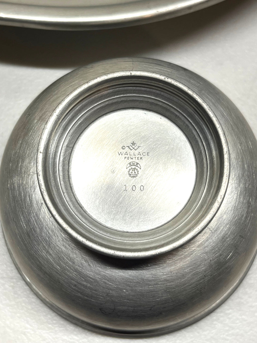 Vintage Wallace Pewter Coffee Set 25 Year Southern Bell Service Award 1981 Collectible