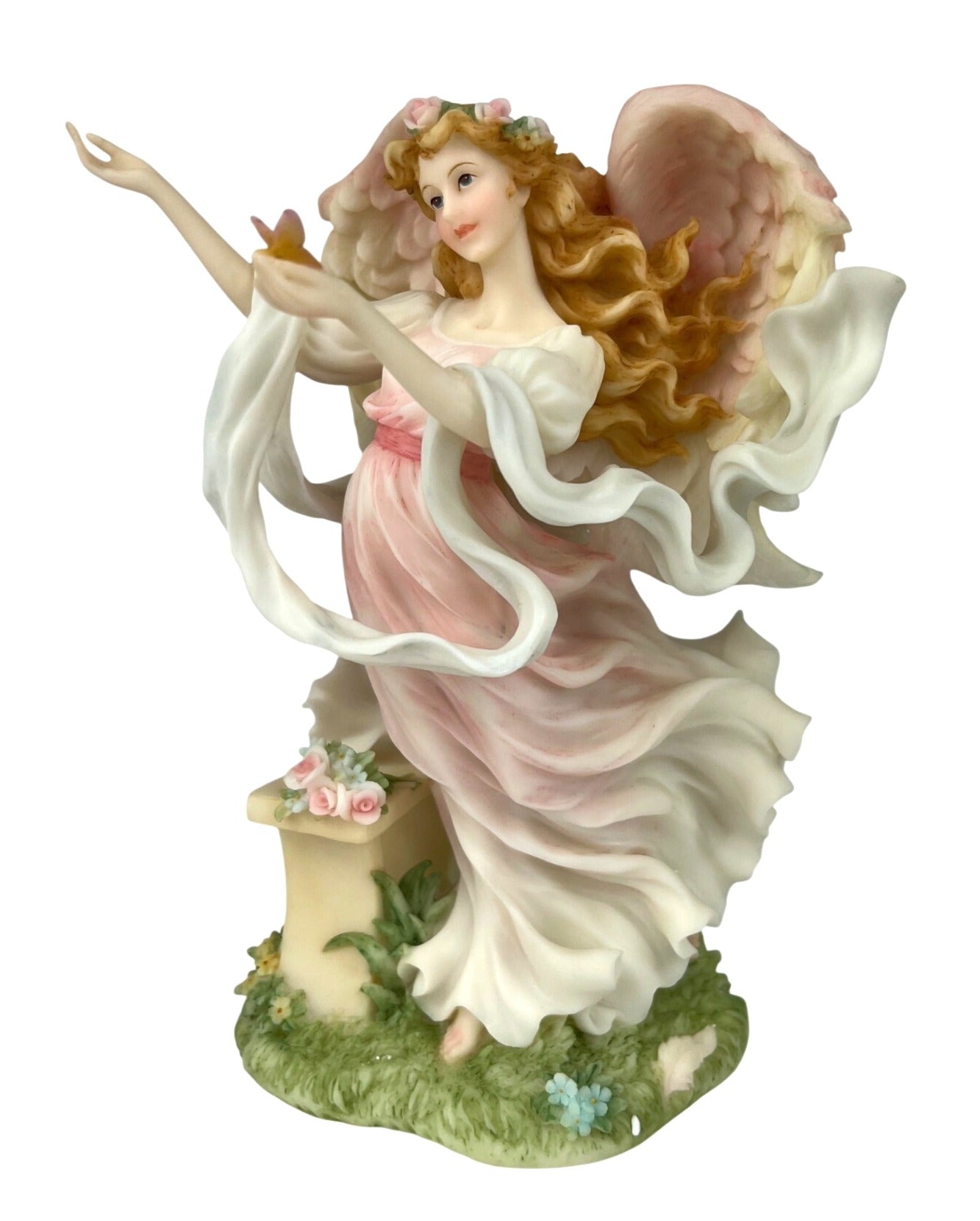 Seraphim Classics Amanda Sharing The Spirit Angel Signed Figurine With Box 2000 Limited Edition 8" high