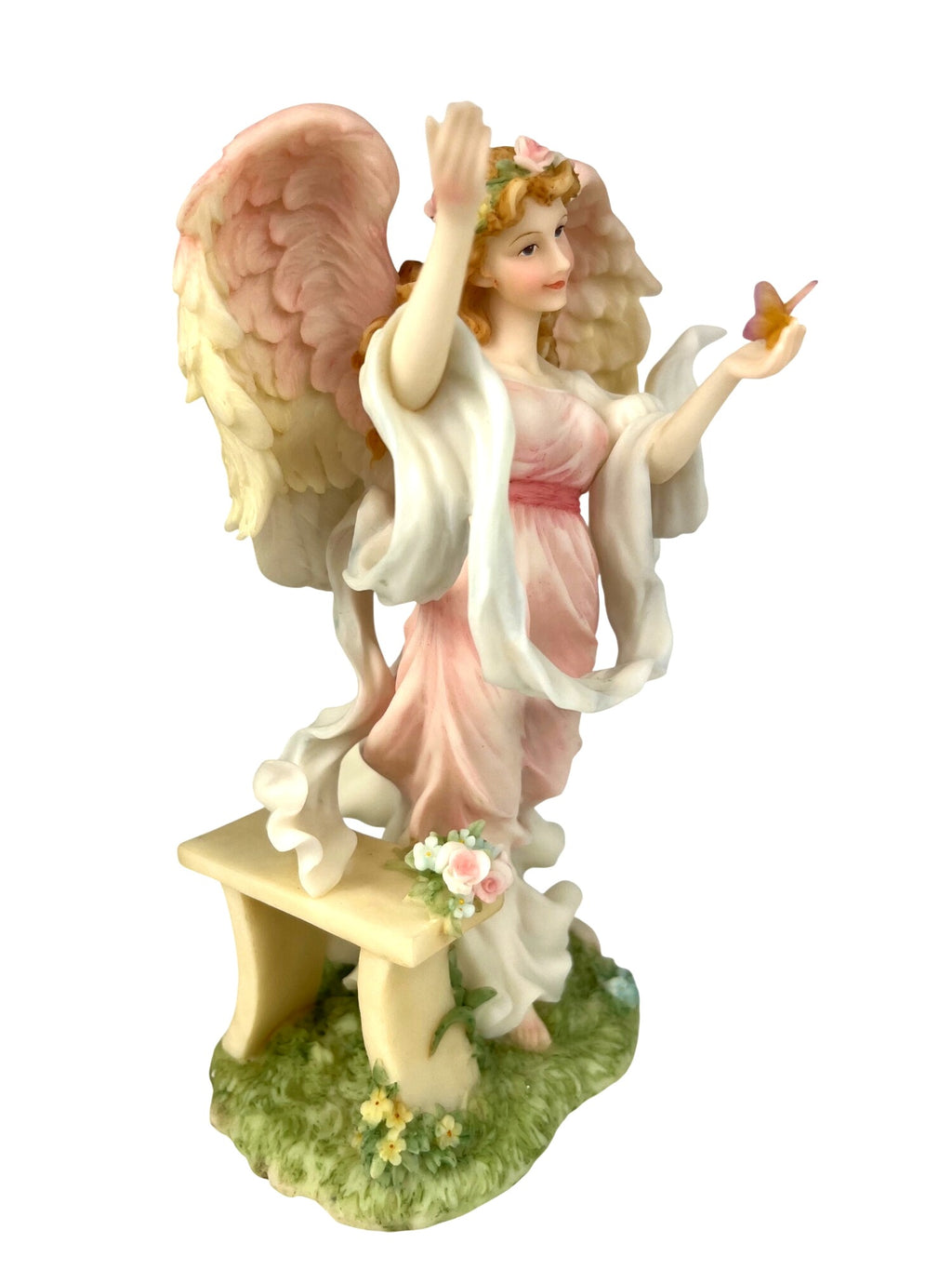 Seraphim Classics Amanda Sharing The Spirit Angel Signed Figurine With Box 2000 Limited Edition 8" high