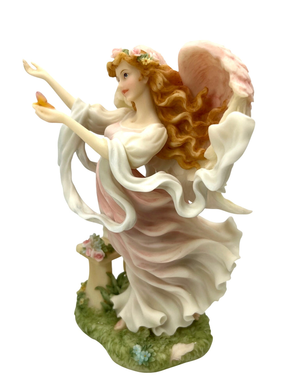Seraphim Classics Amanda Sharing The Spirit Angel Signed Figurine With Box 2000 Limited Edition 8" high