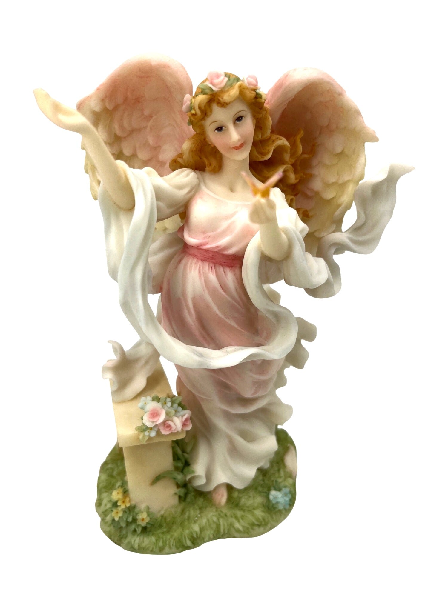 Seraphim Classics Amanda Sharing The Spirit Angel Signed Figurine With Box 2000 Limited Edition 8" high