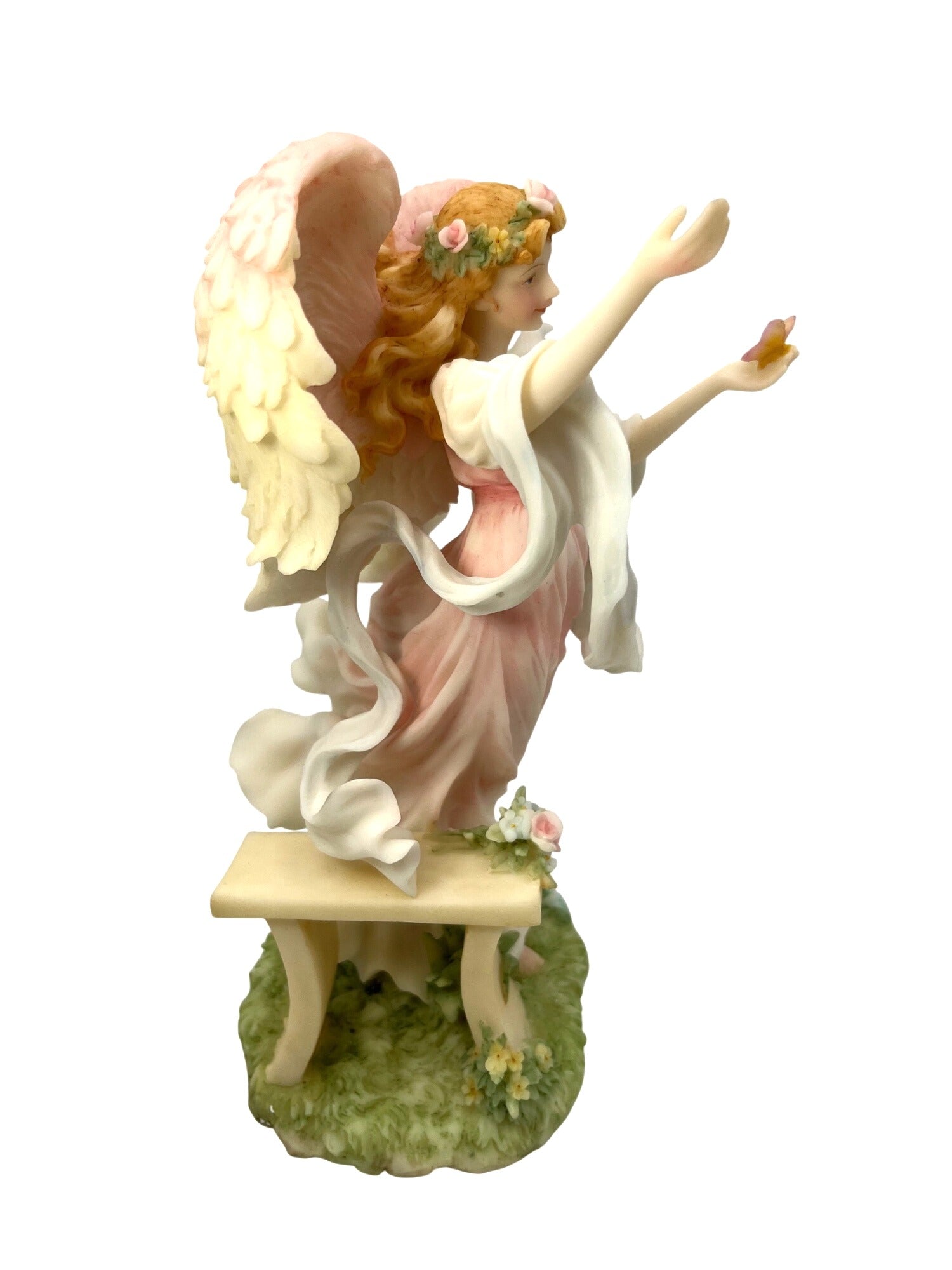 Seraphim Classics Amanda Sharing The Spirit Angel Signed Figurine With Box 2000 Limited Edition 8" high