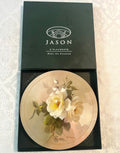 Jason Products Fragrant Blooms Rose-Themed Placemats Set Of 6 By Jill Kirstein Signed Prints 9.5"