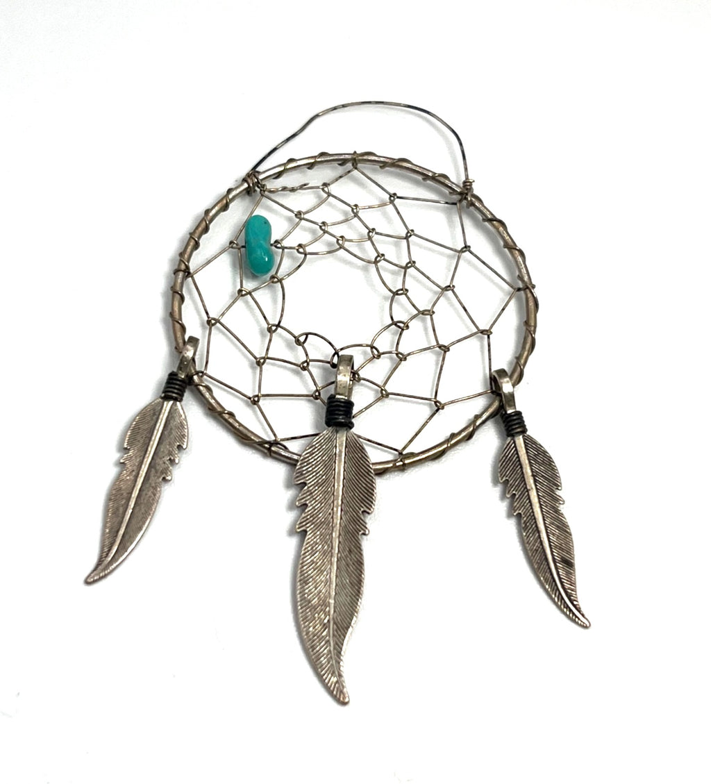 The Dreamcatcher Native American Woman Figurine With Wolf by Jo Anne Bird for Franklin Mint - 11.5" Tall