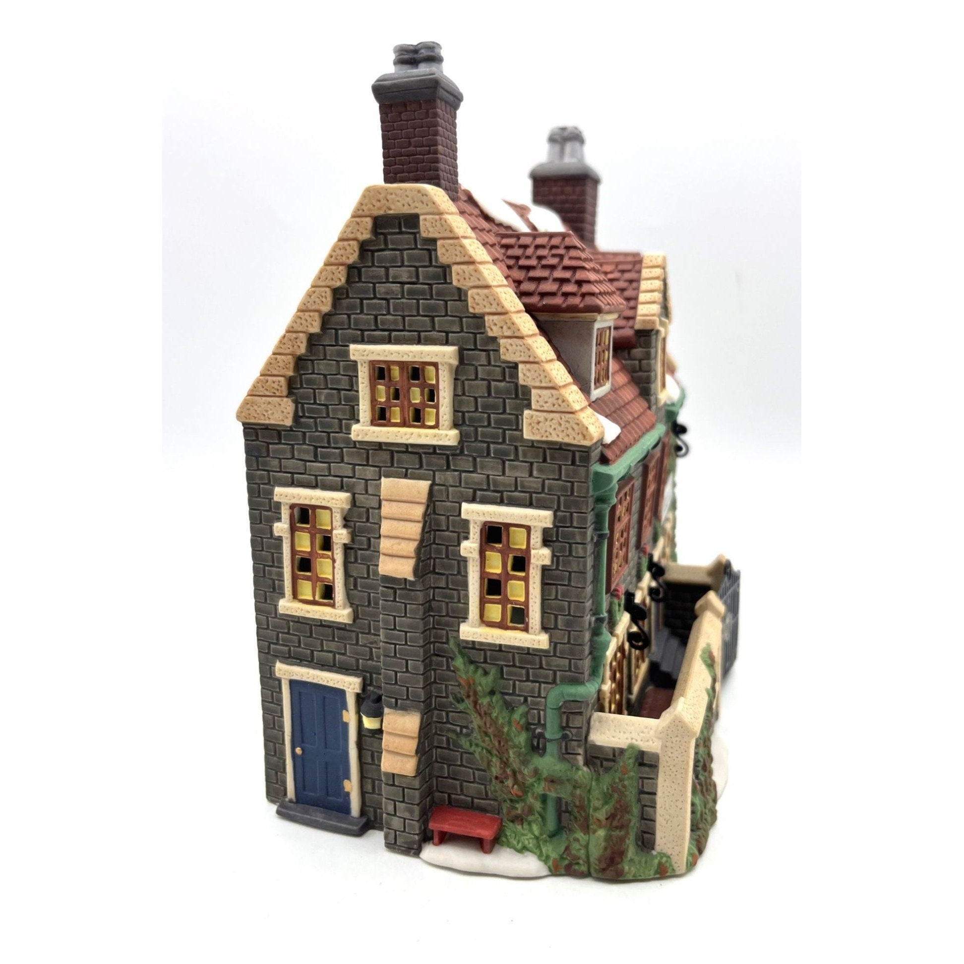 Department 56 Dickens Village Series Lighted Dedlock Arms Chesney Wold Limited Edition 1994