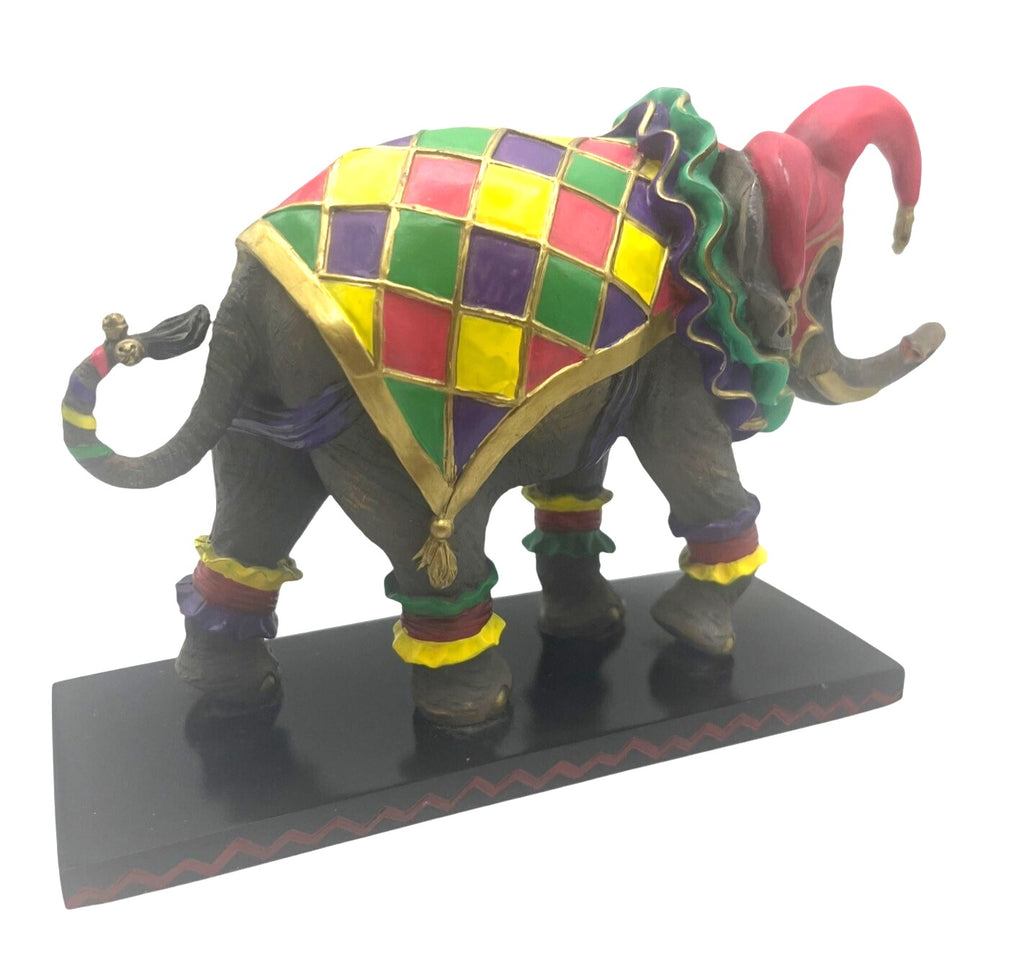 Carnivale Elephant Figurine "Tusk" By Westland Giftware 7.5" long x 4.75" high